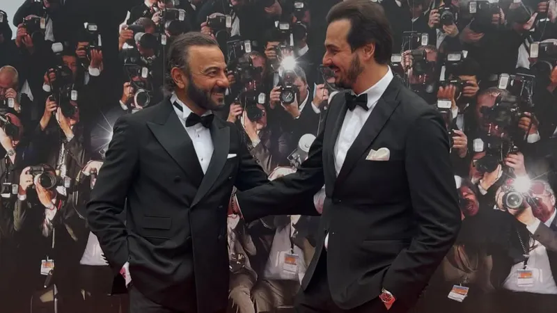 Kerem Alışık Oğluyla Cannes'ı Salladı! Kırmızı Halıda Büyük Sürpriz!
