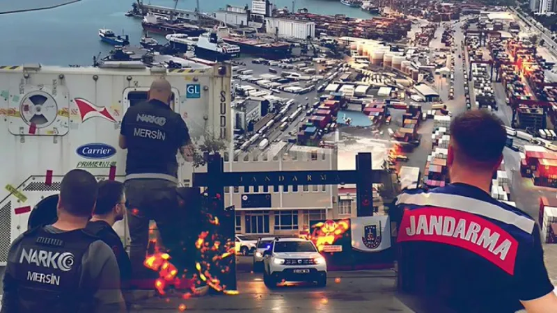 Mersin'de zehir tacirlerine operasyon: Büyük miktarda uyuşturucu ele geçirildi