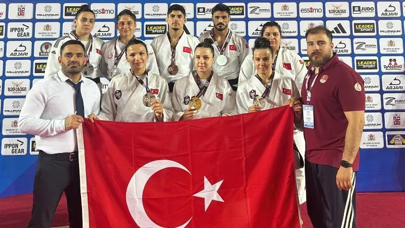 Milli Judocular Avrupa Kupası'nda Coştu! Altın Madalya Türkiye'nin!