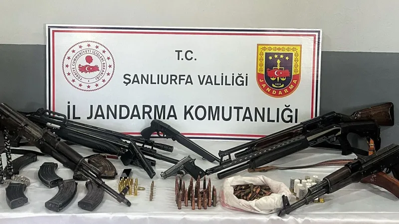 Şanlıurfa'da Şok Baskın! Silah Kaçakçılarına Operasyon: 7 Gözaltı