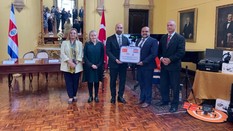 TİKA projeleri Kosta Rikada üst düzey kabul gördü