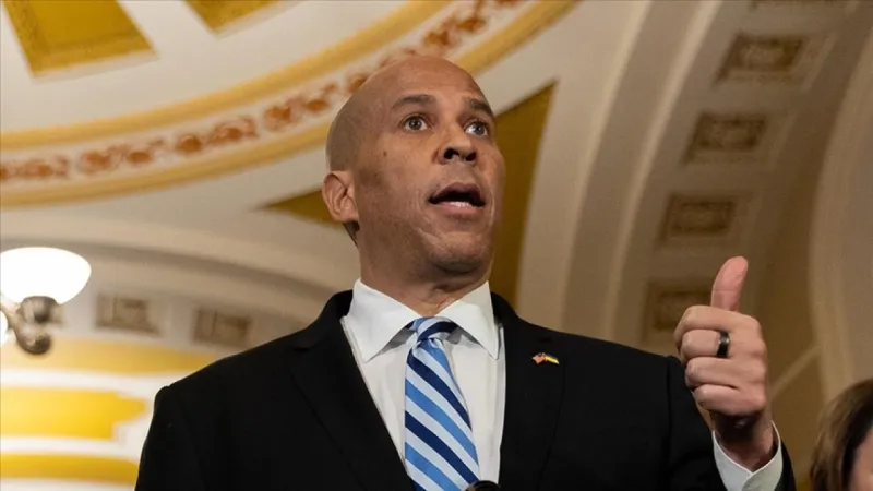 Son Dakika! Senatör Booker'dan Trump'a 25 Saatlik Şok Protesto!