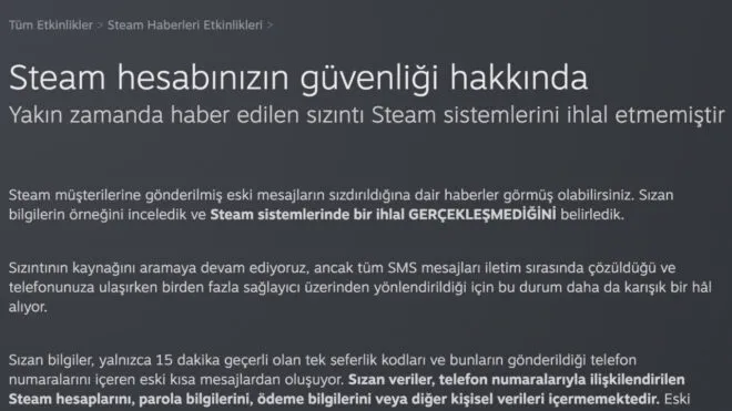 Steam Hacklendi mi? Valve'den Şok Açıklama! Gerçek Ortaya Çıktı!