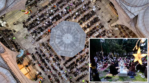 YediHilal’den Medine Usulü İftar: 2 Bin Kişi Şehzadebaşı Camii’nde Buluştu