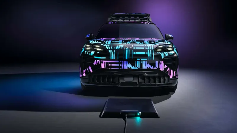 Porsche'den Elektrikli Şarj Devrimi! Kablosuz Şarj Çağı Başlıyor!