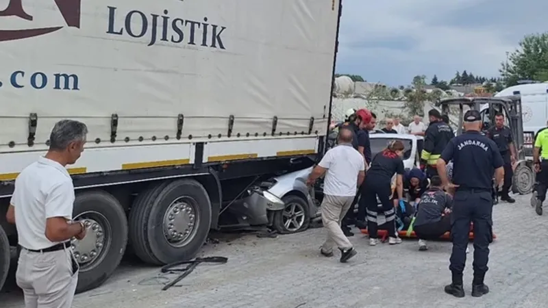 Samsun'da Korkunç Kaza! 2 Kişi Hayatını Kaybetti!