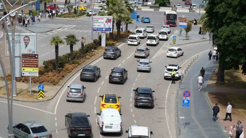 Samsun’da günde 20 binden fazla trafik kuralı ihlali tespiti: EDS devreye giriyor