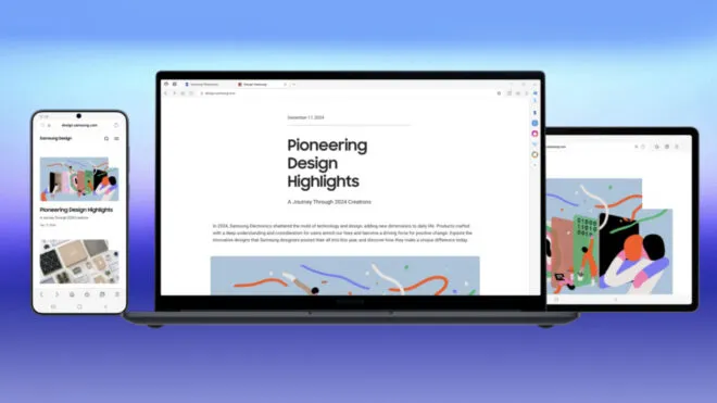 Samsung Internet, Windows PC’lere geliyor