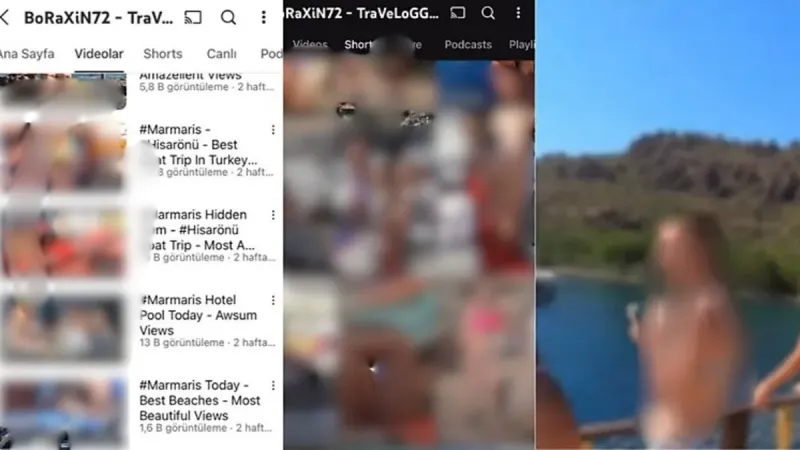 Sapık YouTuber Alarmı! Marmaris'te Şoke Eden Gözaltı