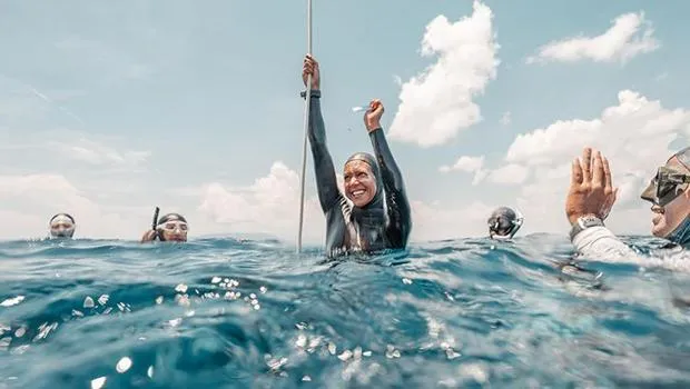 Alice'ten Nefes Kesen Rekor! 61 Metre Derinlikte Tarih Yazdı!