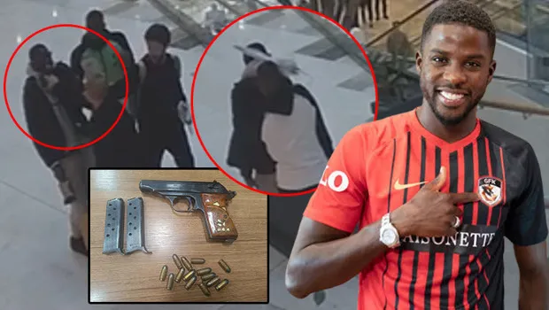 Papy Djilobodji AVM'de Şok Saldırı! Silah ve Şemsiye ile Dehşet Anları