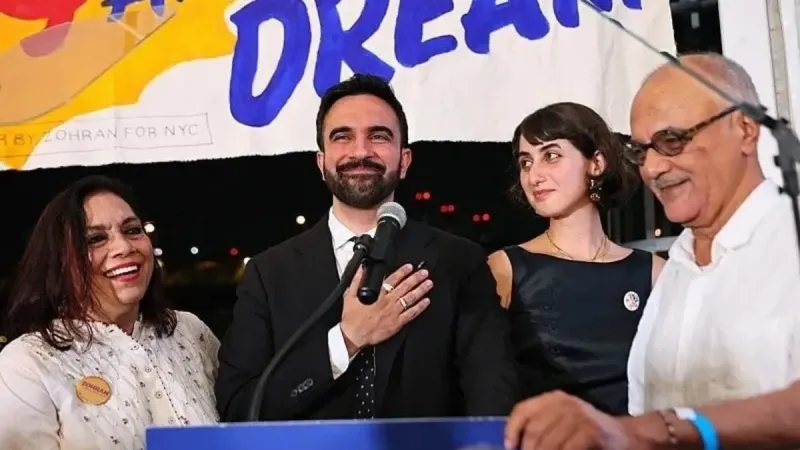 New York'ta ŞOK! Seçimi Müslüman Aday Zohran Mamdani Kazandı!