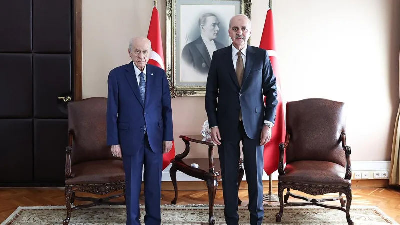 Kurtulmuş'tan Bahçeli'ye Sürpriz Ziyaret! Neler Konuşulacak?