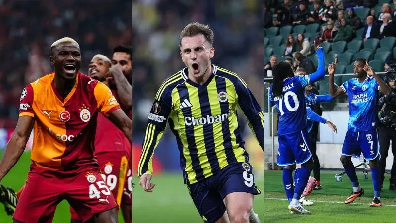  Temsilcilerimiz Avrupa'da 3'te 3 yaptı
