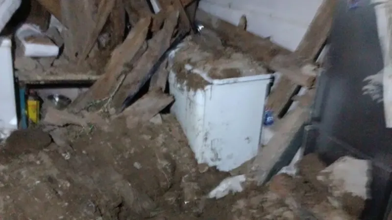 Erzurum'da Korkunç Olay! Toprak Ev Çöktü: İşte Son Durum