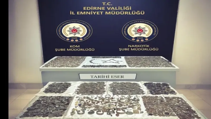 Ülkeden kaçırılmak istenilen 12 binden fazla tarihi eser ele geçirildi