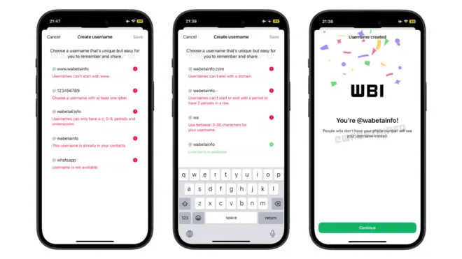 WhatsApp'ta Devrim! Kullanıcı Adı Dönemi Başlıyor!