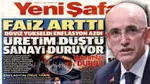 Yeni Şafak Mehmet Şimşek'i yine manşetten düşürmedi! Donald Trump'ı örnek gösterdi...