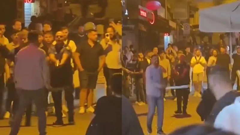 Beşiktaş'ta Döner Bıçağı Dehşeti! Eşime Baktılar Diyerek Saldırdı!