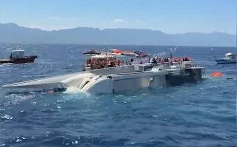 Girne açıklarında batan gemide 7 ölü, 23 kayıp