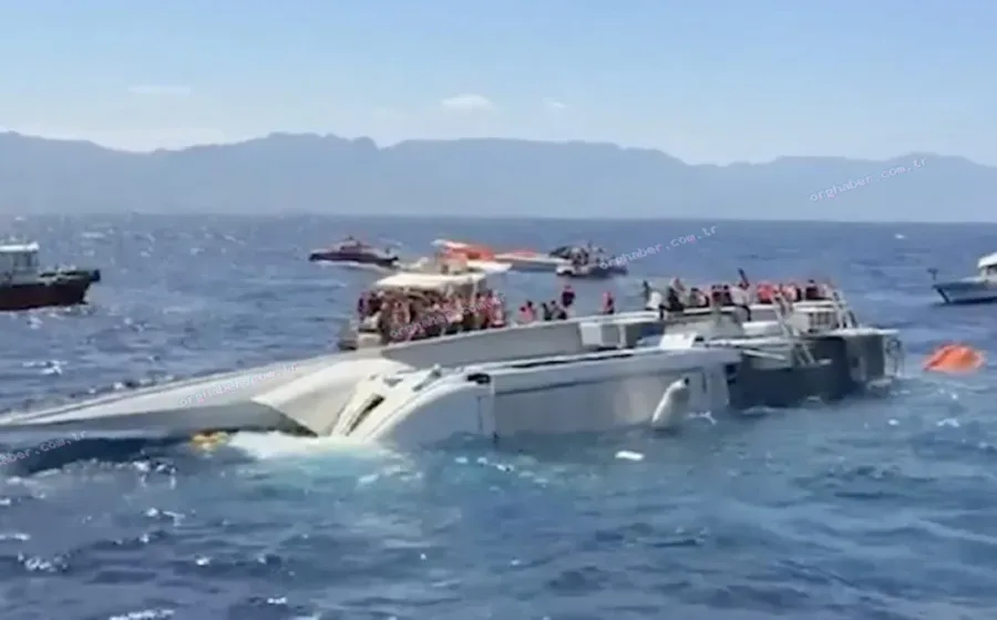 Girne açıklarında katamaran battı: 8 ölü, 18 kayıp