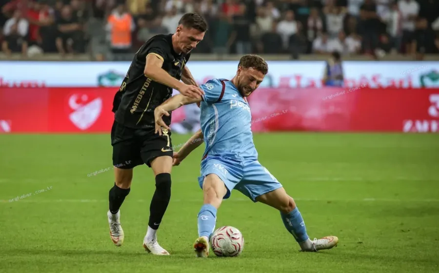 Amed, Trabzonspor'u 90. dakikada 2-1 yendi