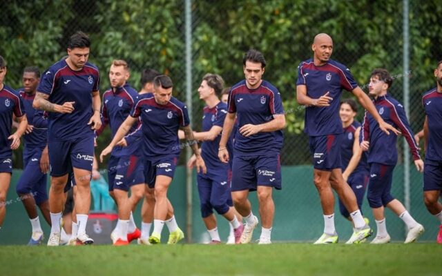 Trabzonspor Ferencvaros maçına hazırlanıyor