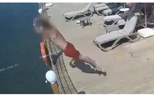 Alanya'da sığ suya atlayan tatilci hayatını kaybetti