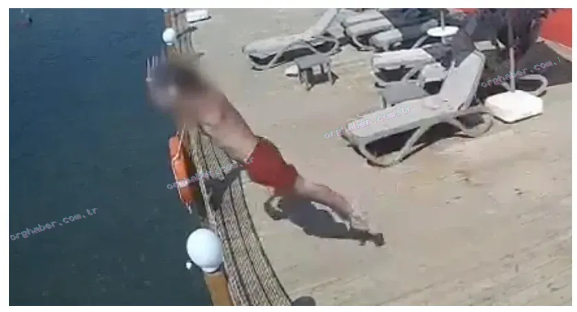 Alanya'da sığ suya atlayan tatilci hayatını kaybetti