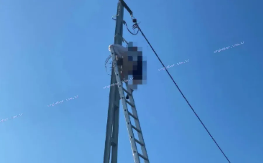 Elektrik direğinde akıma kapılan esnaf hayatını kaybetti