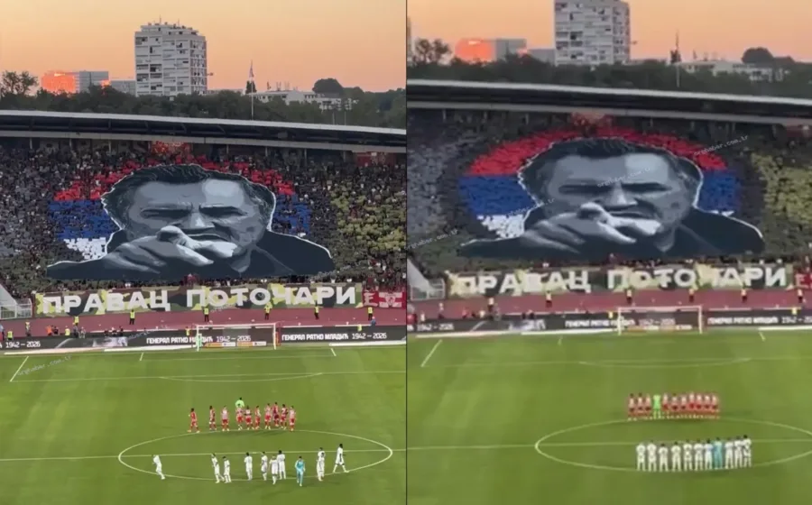 Kızılyıldız taraftarları Mladic anmasıyla tepki çekti
