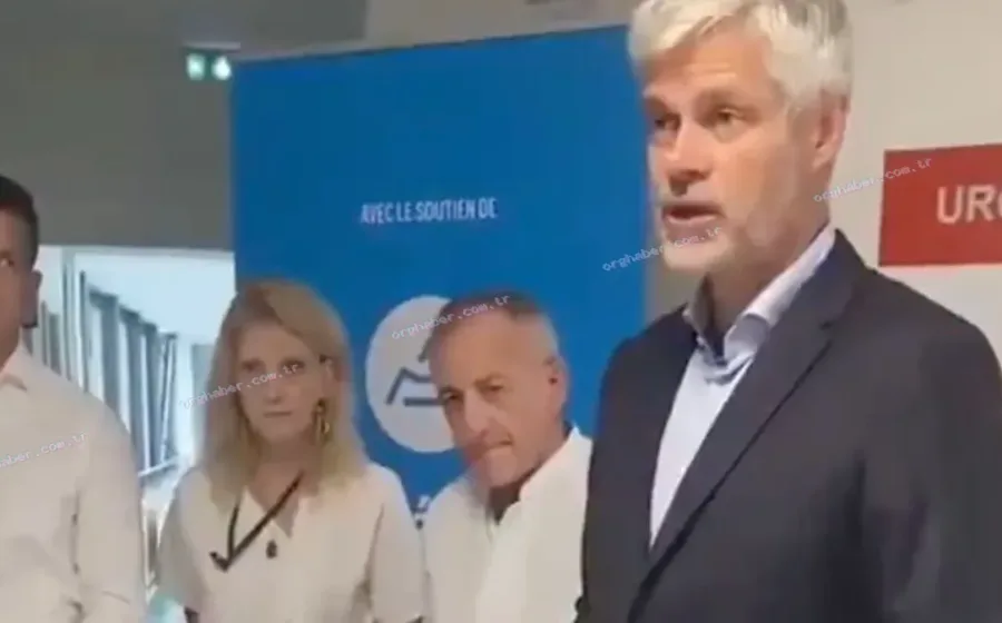 Fransız milletvekili hastaneye klima törenle teslim etti