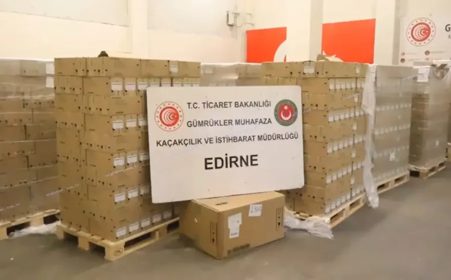 Kapıkule'de 9 milyon TL'lik kaçak serum ele geçirildi