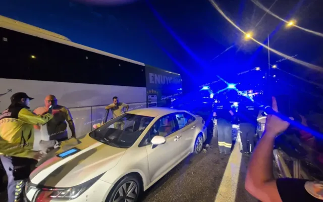 İstanbul-İzmir Otoyolu’nda zincirleme kaza: 11 yaralı