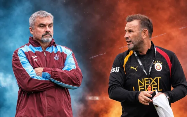 Trabzonspor Galatasaray Papara Park'ta zirve kapışıyor