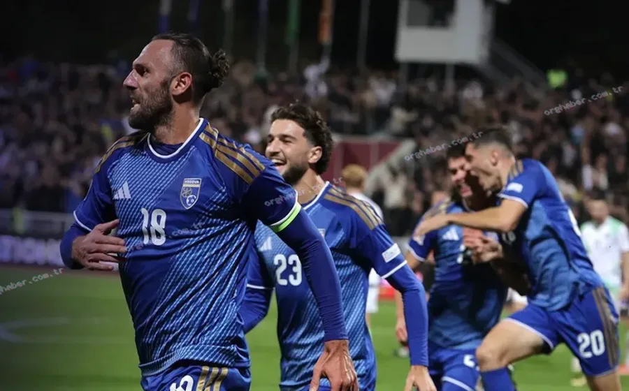Vedat Muriqi 83. dakikada golle Kosova'yı galibiyete taşıdı
