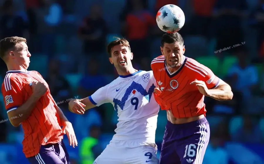 Slovenya-İskoçya maçı golsüz berabere bitti