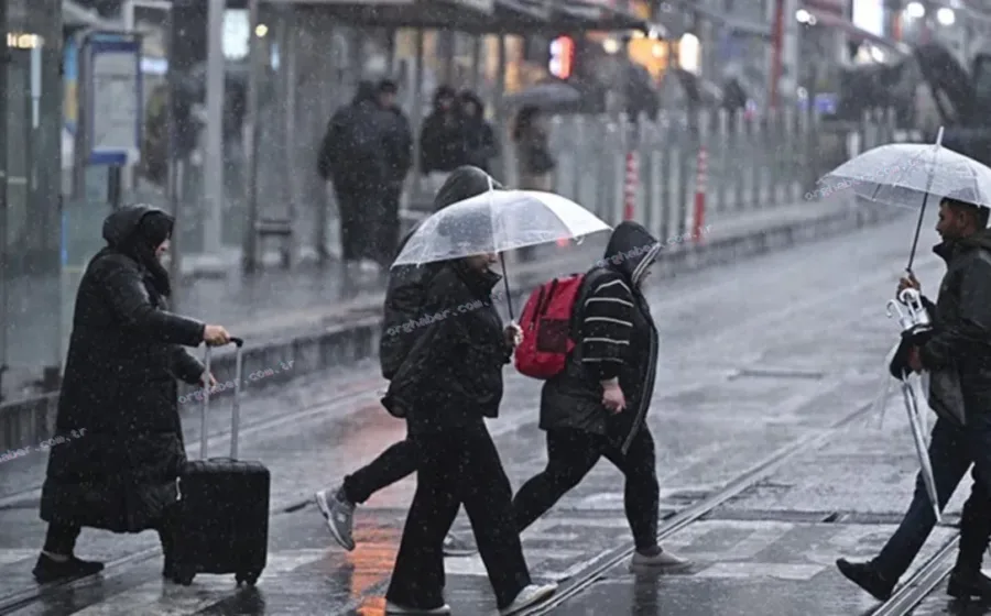 İstanbul'da yağışlar gece saatlerinde kuvvetlenecek