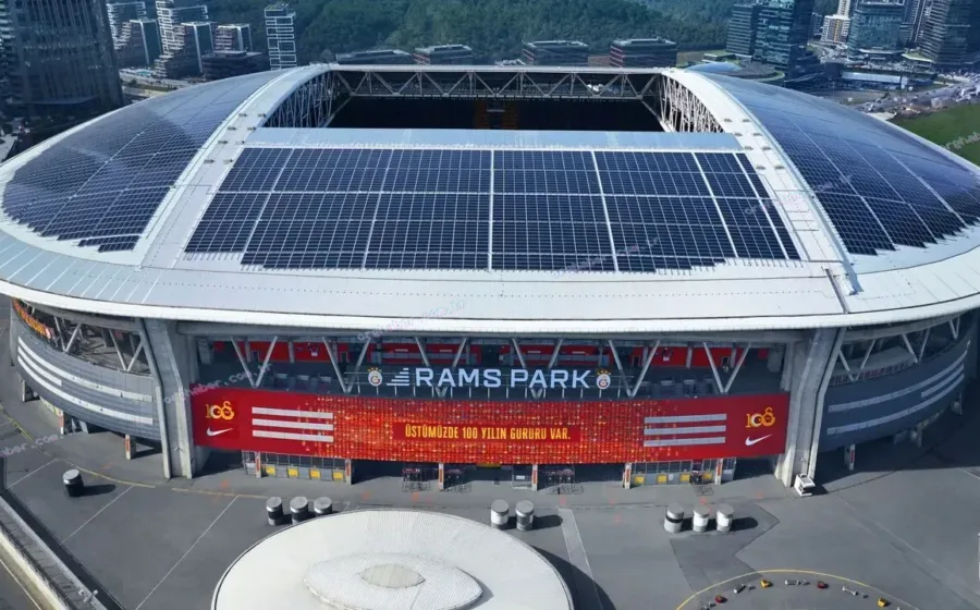 RAMS Park'ta yeni çim serimi tamamlandı