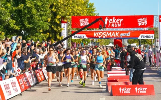 Eker I Run Koşusu Bursa’da 5 Bin Katılımcıyla Düzenlendi