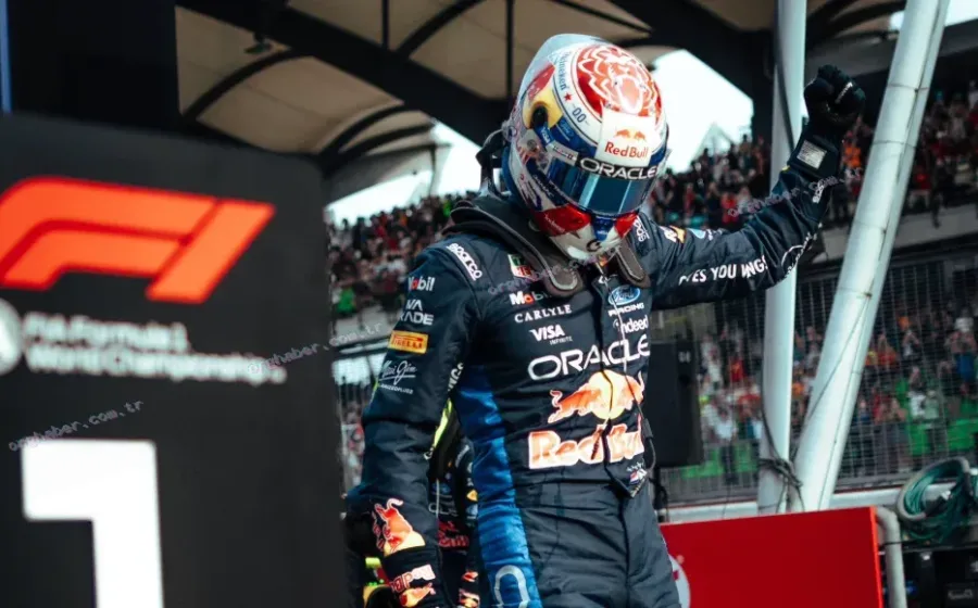 Verstappen Bahreyn'de yağmura rağmen kazandı