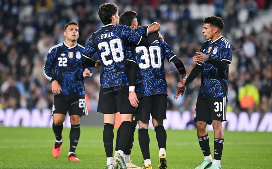 Messi'siz Arjantin, Burkina Faso'nu 7-0 yendi