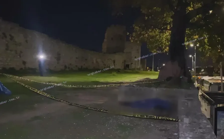 İstanbul surlarında erkek cesedi bulundu
